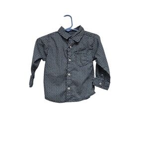 The Original 2Ben Sherman 12 Months Button Down Baby Long Sleeve Dress Shirt